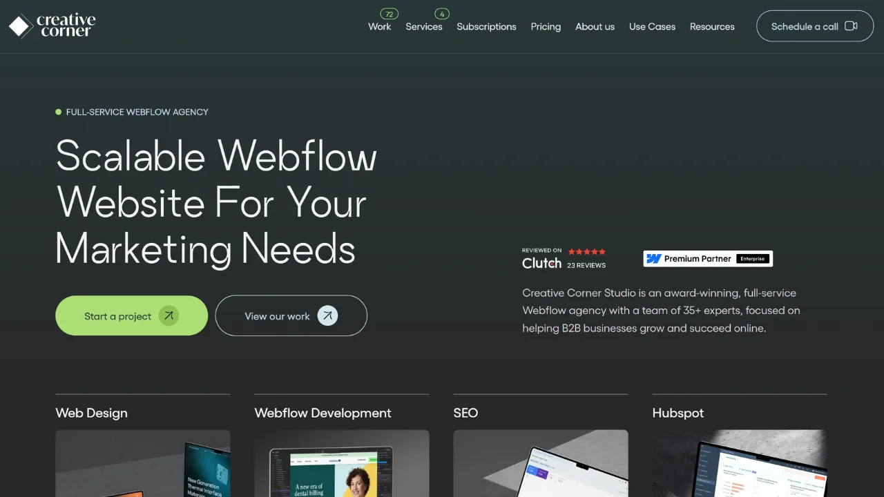 Top 9 Webflow Development Agencies for Bold Design in 2026 (image 4)