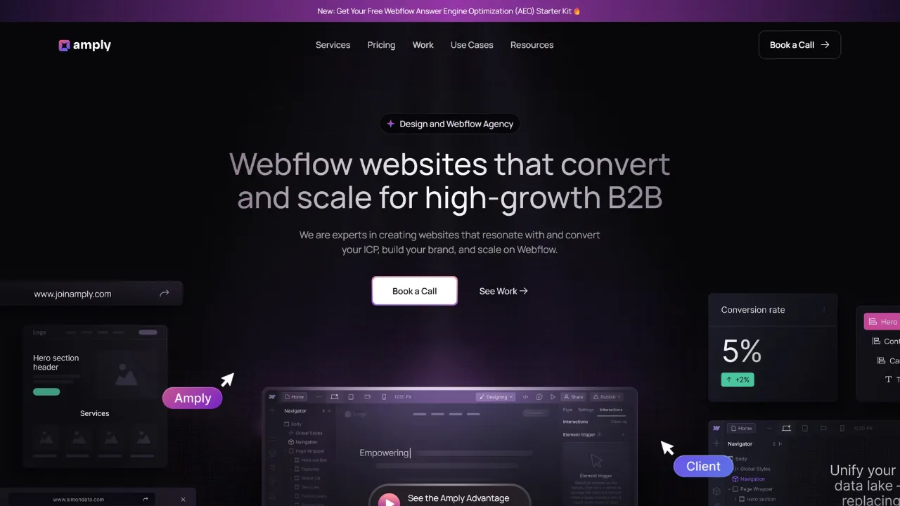 Top 9 Webflow Development Agencies for Bold Design in 2026 (image 9)